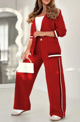 Elodie - Fashion Rib 2 Pieces Women's Suit