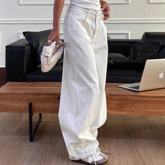 Erin - Vintage Wide Leg Loose Trouser