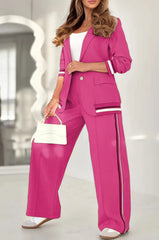 Elodie - Fashion Rib 2 Pieces Women's Suit