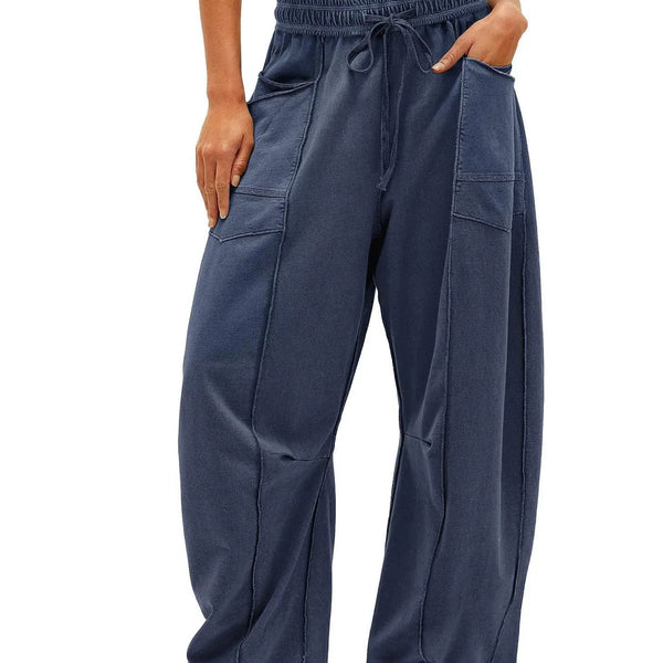 Eliana - Wide-Leg Cargo Pants