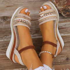 Livia - Comfort Wedge Sandals