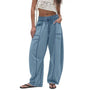 Hazel - Wide-Leg Cargo Pants