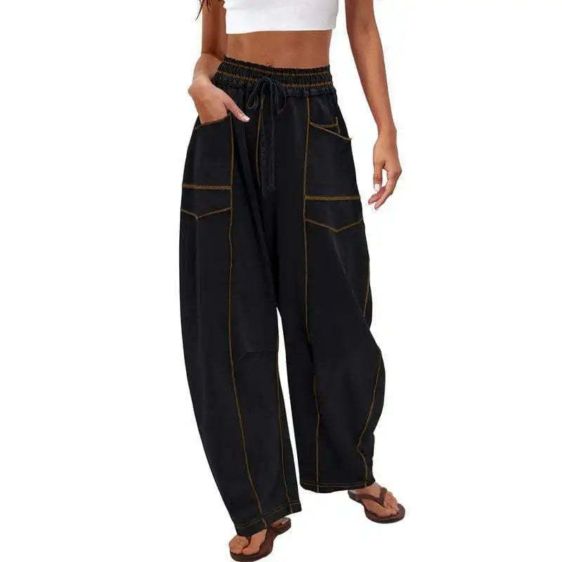 Ruby - Wide-Leg Cargo Pants