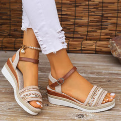 Livia - Comfort Wedge Sandals
