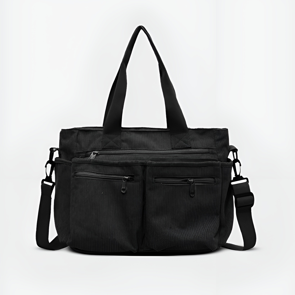 Ivy  Corduroy Utility Tote Bag