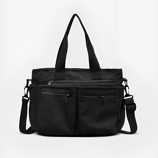 Ivy  Corduroy Utility Tote Bag