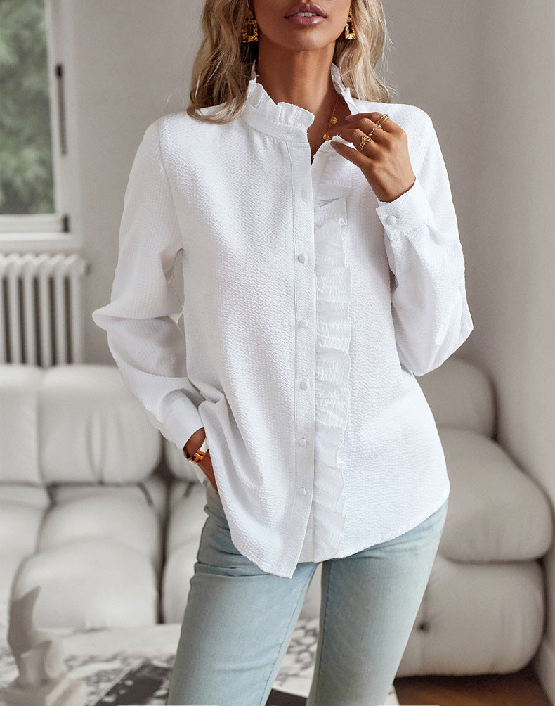 Women’s Button Down Shirt | Long Sleeve Blouse