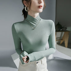 Aella - Turtleneck Slim Long Sleeve