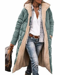 Harper - Solid Color Hooded Jacket