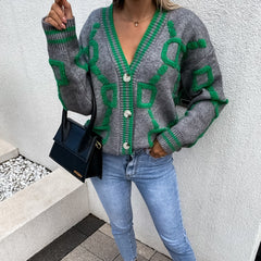 Lyra - Loose Batwing Sleeves Knitted Sweater