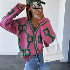 Lyra - Loose Batwing Sleeves Knitted Sweater