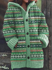 Elowin - Casual Hooded Cape Coat