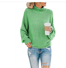 Ingrid - Thick Thread Turtleneck Pullover