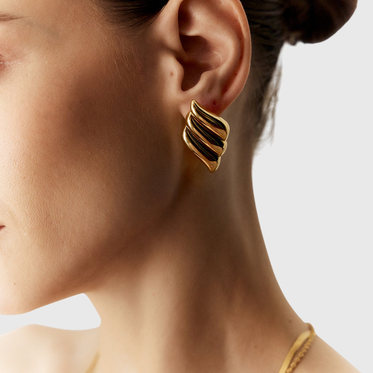 Aitana | Three Layer Wing Earrings