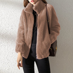 Cosima- Fleece Warm Sweater Cardigan