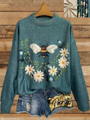 Adina - 3D Printed Warm Leisure Winter Sweater