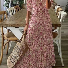 Florence - Bohemian Floral Long Dress