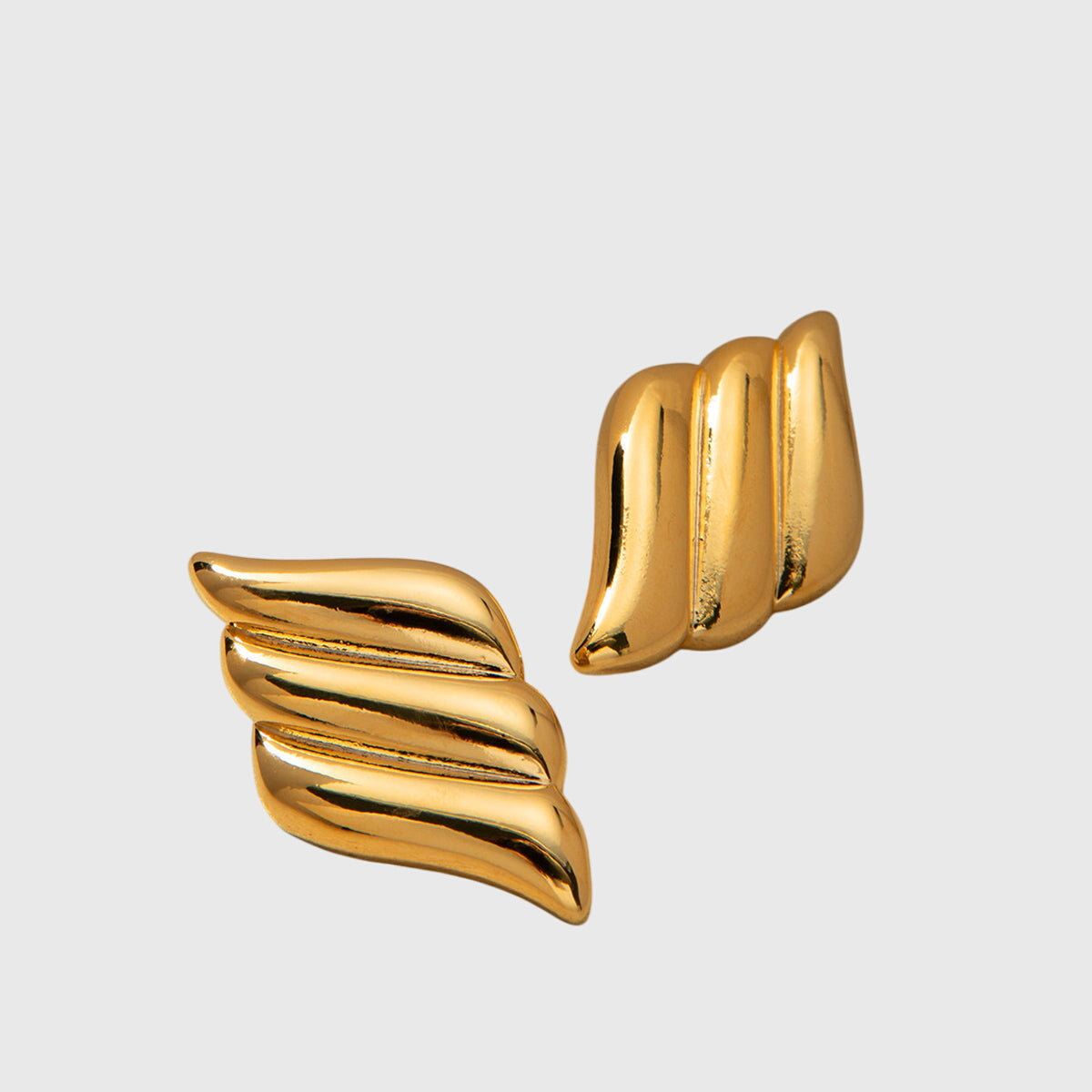 Aitana | Three Layer Wing Earrings