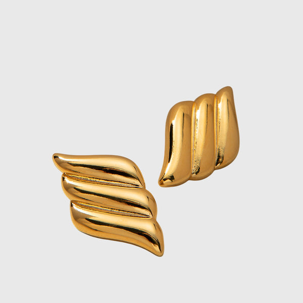 Aitana | Three Layer Wing Earrings