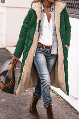 Harper - Solid Color Hooded Jacket