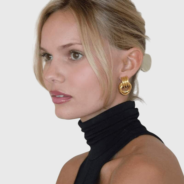 Connie | Knot Earrings