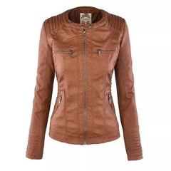 Lottie - Detachable Lapel Long Jacket Coat