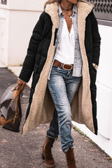 Harper - Solid Color Hooded Jacket