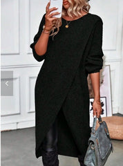 Carol - Knitted Long Sleeve Dress