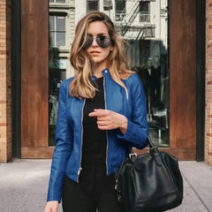 Charlotte - Italian Leather Jacket