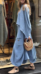 Olivia - Solid Color Two-Piece Set