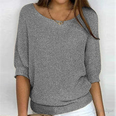 Scarlet - Relaxed Knit Top