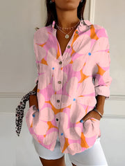 Ava - Long Sleeve Floral Top